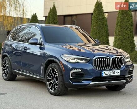 Синій БМВ Х5, об'ємом двигуна 3 л та пробігом 90 тис. км за 48000 $, фото 2 на Automoto.ua