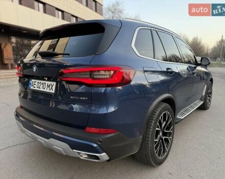 Синій БМВ Х5, об'ємом двигуна 3 л та пробігом 90 тис. км за 48000 $, фото 10 на Automoto.ua