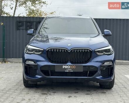 Синий БМВ Х5, объемом двигателя 3 л и пробегом 81 тыс. км за 63800 $, фото 3 на Automoto.ua