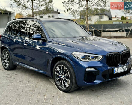 Синий БМВ Х5, объемом двигателя 3 л и пробегом 150 тыс. км за 62500 $, фото 4 на Automoto.ua