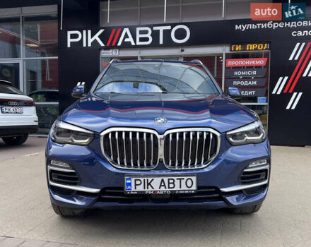 Синий БМВ Х5, объемом двигателя 3 л и пробегом 91 тыс. км за 59900 $, фото 2 на Automoto.ua