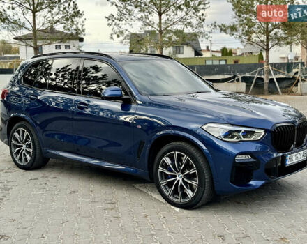 Синий БМВ Х5, объемом двигателя 3 л и пробегом 150 тыс. км за 62500 $, фото 5 на Automoto.ua