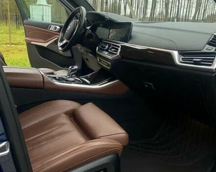 Синий БМВ Х5, объемом двигателя 3 л и пробегом 80 тыс. км за 45000 $, фото 4 на Automoto.ua