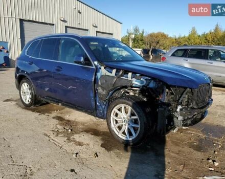 Синий БМВ Х5, объемом двигателя 3 л и пробегом 49 тыс. км за 19500 $, фото 3 на Automoto.ua