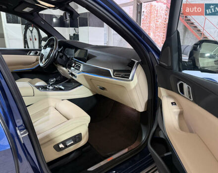 Синий БМВ Х5, объемом двигателя 3 л и пробегом 82 тыс. км за 59100 $, фото 18 на Automoto.ua