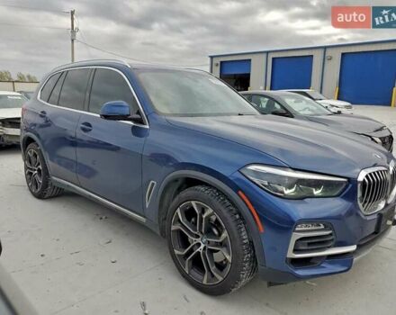 Синий БМВ Х5, объемом двигателя 3 л и пробегом 148 тыс. км за 22900 $, фото 1 на Automoto.ua