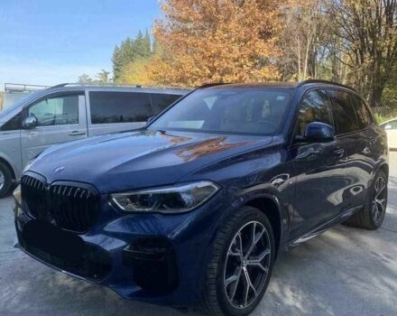 Синий БМВ Х5, объемом двигателя 3 л и пробегом 56 тыс. км за 32100 $, фото 2 на Automoto.ua