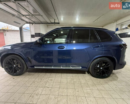 Синий БМВ Х5, объемом двигателя 3 л и пробегом 82 тыс. км за 59100 $, фото 3 на Automoto.ua