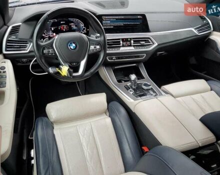 Синий БМВ Х5, объемом двигателя 3 л и пробегом 138 тыс. км за 24300 $, фото 7 на Automoto.ua