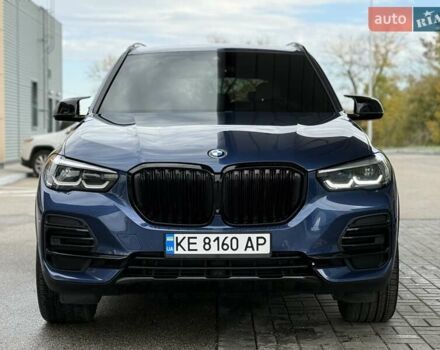 Синий БМВ Х5, объемом двигателя 3 л и пробегом 46 тыс. км за 57500 $, фото 3 на Automoto.ua