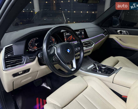 Синий БМВ Х5, объемом двигателя 3 л и пробегом 42 тыс. км за 61500 $, фото 20 на Automoto.ua
