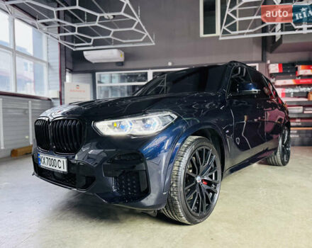 Синий БМВ Х5, объемом двигателя 3 л и пробегом 56 тыс. км за 72900 $, фото 3 на Automoto.ua