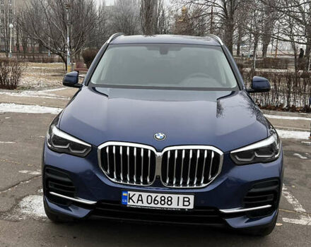Синій БМВ Х5, об'ємом двигуна 3 л та пробігом 63 тис. км за 67000 $, фото 1 на Automoto.ua