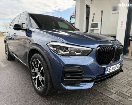 Синій БМВ Х5, об'ємом двигуна 3 л та пробігом 46 тис. км за 57500 $, фото 2 на Automoto.ua