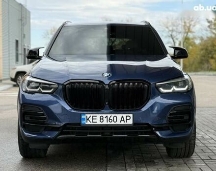 Синій БМВ Х5, об'ємом двигуна 3 л та пробігом 46 тис. км за 57500 $, фото 3 на Automoto.ua