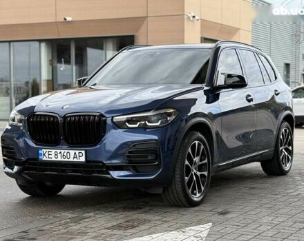 Синій БМВ Х5, об'ємом двигуна 3 л та пробігом 46 тис. км за 57500 $, фото 4 на Automoto.ua