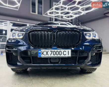 Синий БМВ Х5, объемом двигателя 3 л и пробегом 56 тыс. км за 72900 $, фото 24 на Automoto.ua
