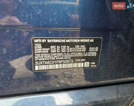 Синий БМВ Х5, объемом двигателя 3 л и пробегом 29 тыс. км за 22000 $, фото 12 на Automoto.ua