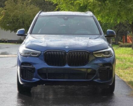 Синий БМВ Х5, объемом двигателя 3 л и пробегом 17 тыс. км за 47000 $, фото 1 на Automoto.ua