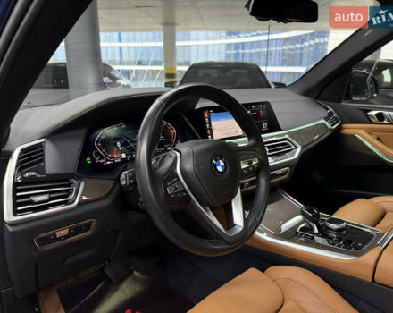 Синий БМВ Х5, объемом двигателя 3 л и пробегом 46 тыс. км за 66500 $, фото 19 на Automoto.ua