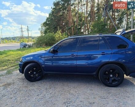Синий БМВ Х5, объемом двигателя 4.4 л и пробегом 400 тыс. км за 8117 $, фото 1 на Automoto.ua