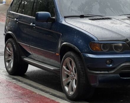 Синий БМВ Х5, объемом двигателя 4.4 л и пробегом 429 тыс. км за 7999 $, фото 1 на Automoto.ua