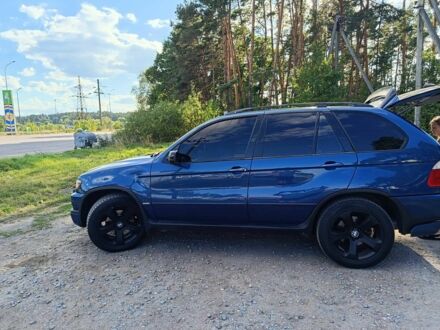 Синій БМВ Х5, об'ємом двигуна 4.4 л та пробігом 400 тис. км за 8106 $, фото 1 на Automoto.ua