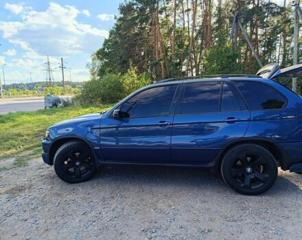 Синий БМВ Х5, объемом двигателя 4.4 л и пробегом 400 тыс. км за 8106 $, фото 1 на Automoto.ua