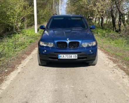 Синий БМВ Х5, объемом двигателя 4.4 л и пробегом 3 тыс. км за 8500 $, фото 1 на Automoto.ua