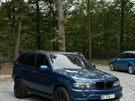 Синій БМВ Х5, об'ємом двигуна 4.4 л та пробігом 398 тис. км за 5899 $, фото 1 на Automoto.ua