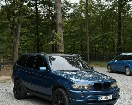 Синій БМВ Х5, об'ємом двигуна 4.4 л та пробігом 398 тис. км за 5899 $, фото 1 на Automoto.ua