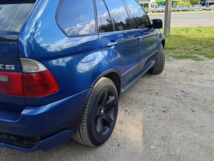 Синій БМВ Х5, об'ємом двигуна 4.4 л та пробігом 400 тис. км за 8117 $, фото 1 на Automoto.ua