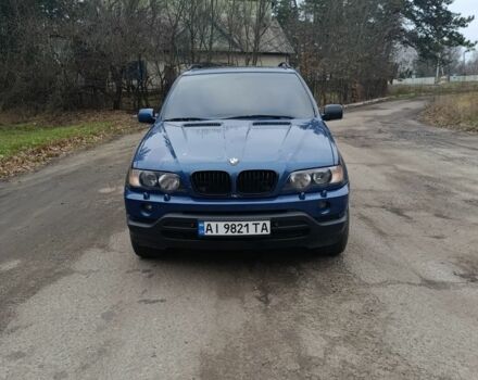 Синий БМВ Х5, объемом двигателя 2.9 л и пробегом 241 тыс. км за 4600 $, фото 1 на Automoto.ua