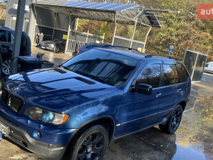 Синій БМВ Х5, об'ємом двигуна 4.4 л та пробігом 259 тис. км за 10000 $, фото 1 на Automoto.ua