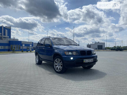 Синій БМВ Х5, об'ємом двигуна 2.98 л та пробігом 380 тис. км за 10000 $, фото 1 на Automoto.ua