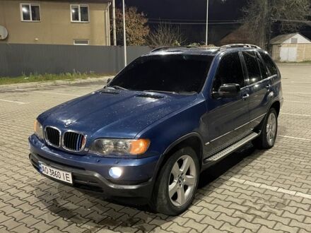 Синий БМВ Х5, объемом двигателя 2.9 л и пробегом 300 тыс. км за 6800 $, фото 1 на Automoto.ua