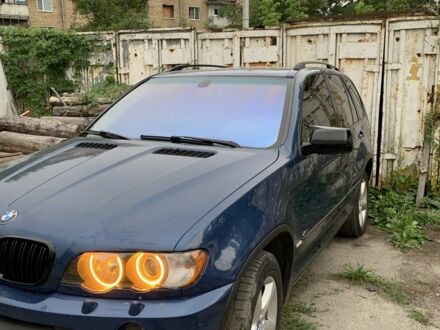 Синій БМВ Х5, об'ємом двигуна 2.9 л та пробігом 440 тис. км за 8992 $, фото 1 на Automoto.ua