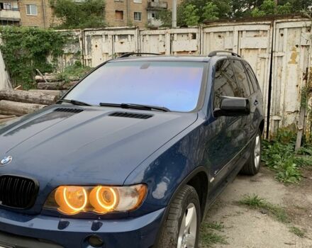 Синий БМВ Х5, объемом двигателя 2.9 л и пробегом 440 тыс. км за 8992 $, фото 1 на Automoto.ua
