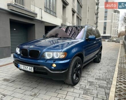 Синий БМВ Х5, объемом двигателя 2.93 л и пробегом 282 тыс. км за 8500 $, фото 1 на Automoto.ua