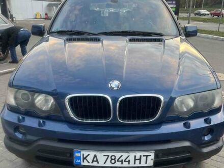 Синій БМВ Х5, об'ємом двигуна 3 л та пробігом 173 тис. км за 8800 $, фото 1 на Automoto.ua