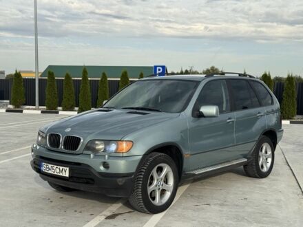 Синій БМВ Х5, об'ємом двигуна 3 л та пробігом 440 тис. км за 3947 $, фото 1 на Automoto.ua
