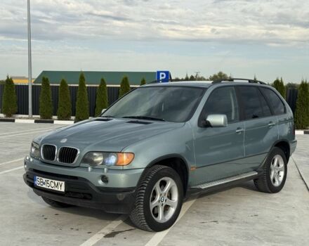 Синий БМВ Х5, объемом двигателя 3 л и пробегом 440 тыс. км за 3947 $, фото 1 на Automoto.ua