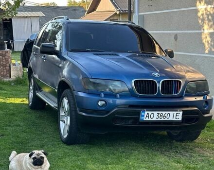 Синий БМВ Х5, объемом двигателя 2.9 л и пробегом 400 тыс. км за 6399 $, фото 1 на Automoto.ua