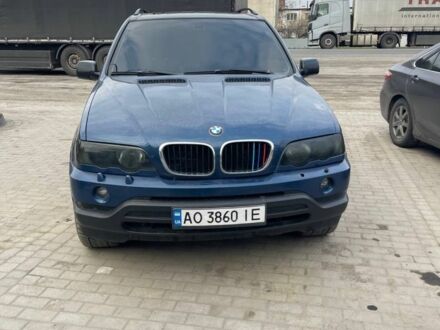 Синий БМВ Х5, объемом двигателя 2.9 л и пробегом 400 тыс. км за 6900 $, фото 1 на Automoto.ua