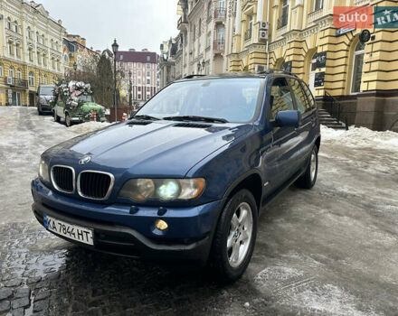 Синий БМВ Х5, объемом двигателя 2.98 л и пробегом 173 тыс. км за 8400 $, фото 1 на Automoto.ua