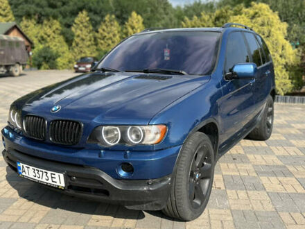 Синій БМВ Х5, об'ємом двигуна 3 л та пробігом 286 тис. км за 8300 $, фото 1 на Automoto.ua