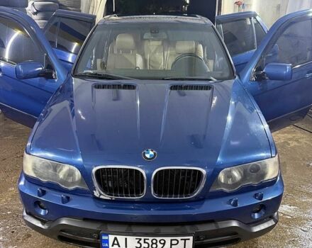 Синий БМВ Х5, объемом двигателя 2.93 л и пробегом 371 тыс. км за 5700 $, фото 1 на Automoto.ua