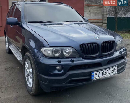 Синий БМВ Х5, объемом двигателя 2.99 л и пробегом 480 тыс. км за 10888 $, фото 1 на Automoto.ua