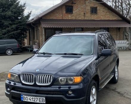 Синий БМВ Х5, объемом двигателя 3 л и пробегом 478 тыс. км за 8400 $, фото 1 на Automoto.ua