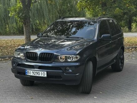 Синій БМВ Х5, об'ємом двигуна 3 л та пробігом 43 тис. км за 10024 $, фото 1 на Automoto.ua